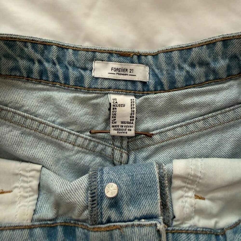 Forever-21 Women's Blue Shorts - Picture 3 of 5